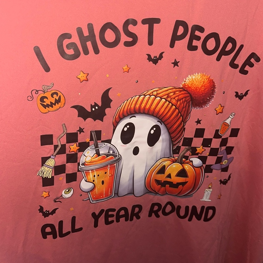 COPY - BNWOT I Ghost 👻 People All Year Round 3XL T-Shirt DTF print & this is th…